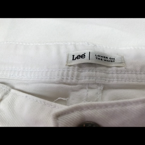 Lee Capri Jeans in Ladies White Size  6. - Picture 8 of 8